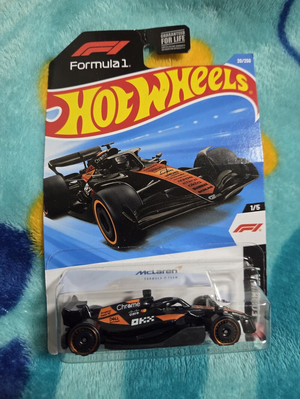 Mattel Hot Wheels McLaren F1 Car - 1/5 hotwheels.